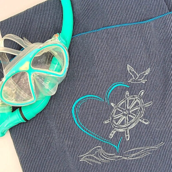 Stickdatei Maritim Love