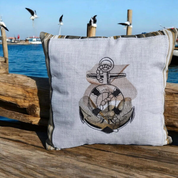 Stickdatei Maritim Vintage Paket 7 Dekore