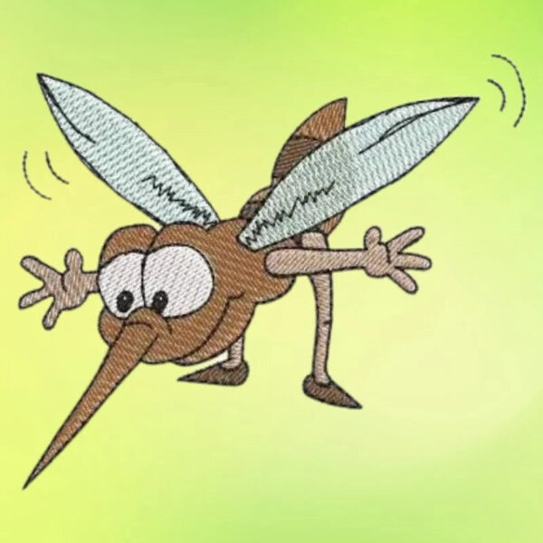 Stickdatei Mücke Elvira