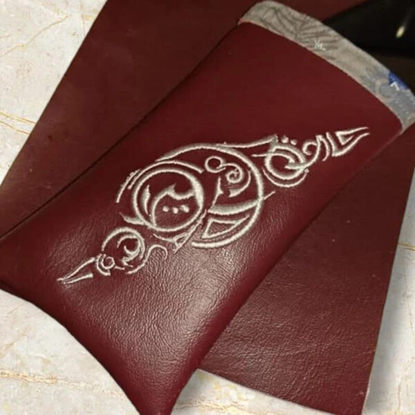 Stickdatei Muschel Tribal – 3 Größen für Sommer & Meer | stiXXie