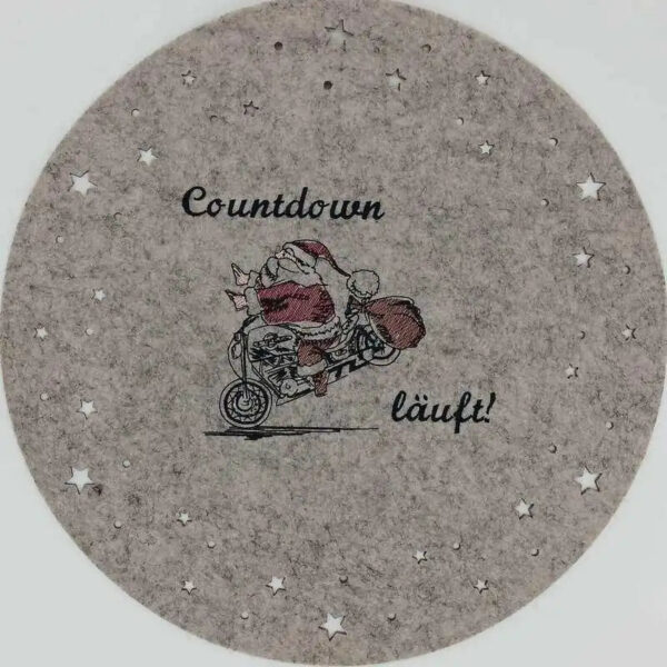 Stickdatei Nikolaus Biker