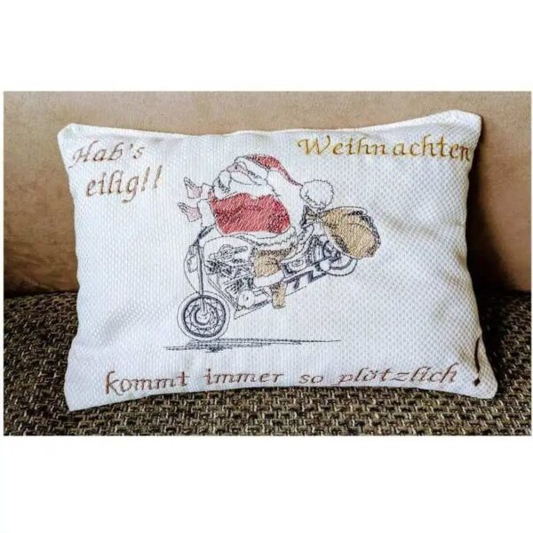 Stickdatei Nikolaus Biker