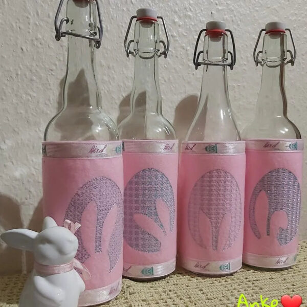 Stickdatei Ostereier 4-teilig