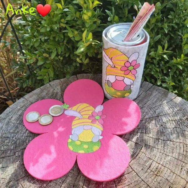 Stickdatei Osterwichtel 2026 – 4 Motive Vollstick