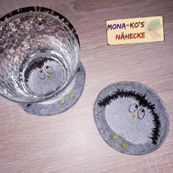 Stickdatei Pinguin Pingu