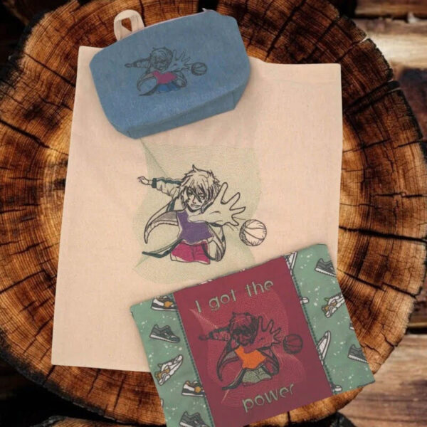 Stickdatei Powergirl