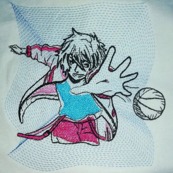 Stickdatei Powergirl