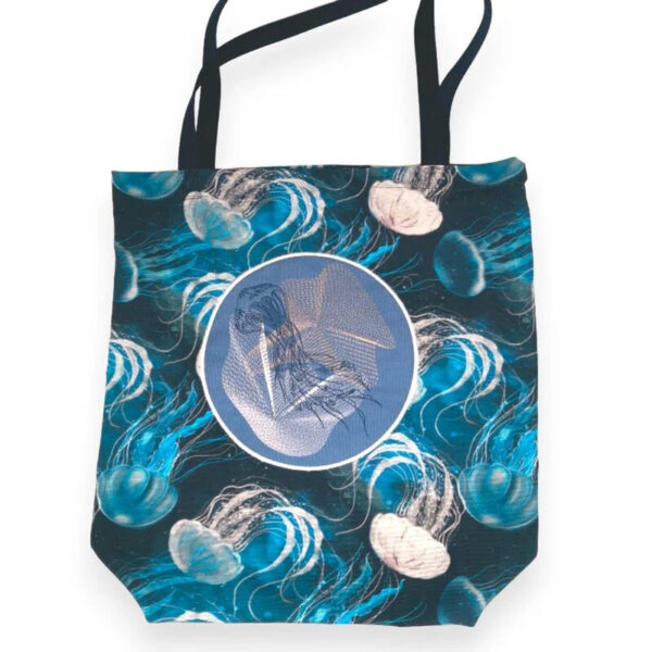 Stickdatei Qualle Vintage