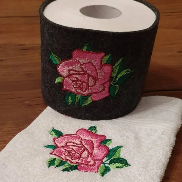 Stickdatei Rosen Einzeln – Einzelblüten im 10x10 Rahmen | stiXXie