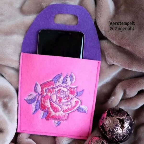 Stickdatei Rosen Einzeln – Einzelblüten im 10x10 Rahmen | stiXXie