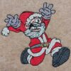 Stickdatei Running Elch und Nikolaus