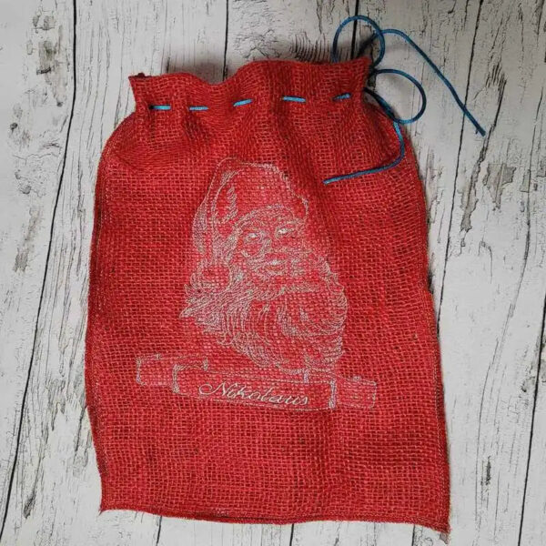 Stickdatei Santa Claus mit Schriftzügen