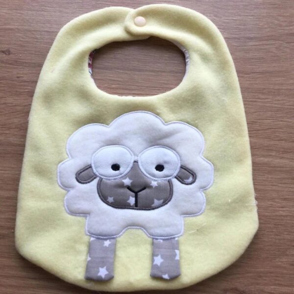 Stickdatei Schaf Applikation