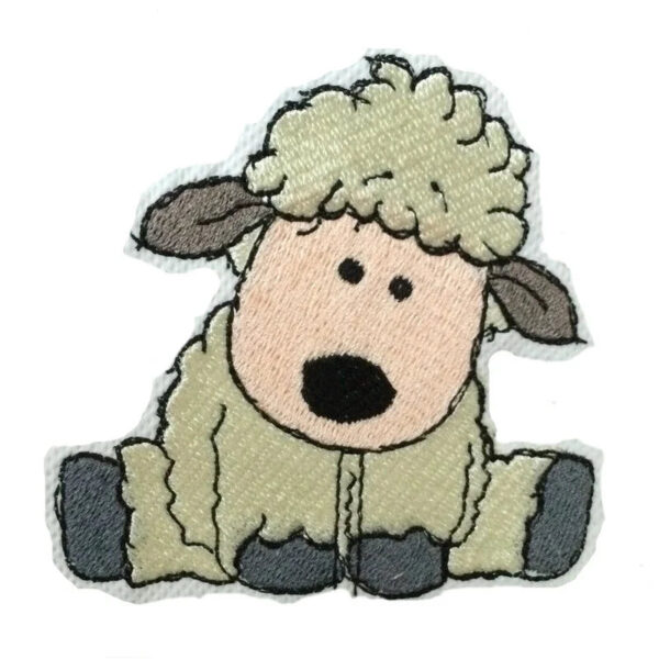 Stickdatei Schaf sitzend