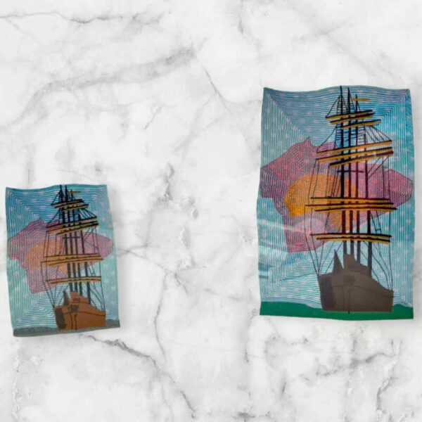 Stickdatei Schiff Segelschiff