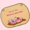 Stickdatei Schlammschwein mit Sprüchen