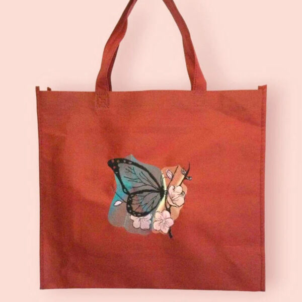 Stickdatei Schmetterling Blume