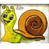Stickdatei Schnecken Lilo und Fiete