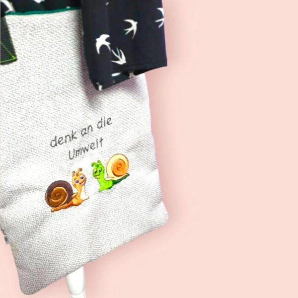 Stickdatei Schnecken Lilo und Fiete