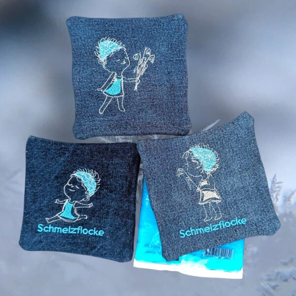 ITH Stickdatei Schneeflocken