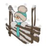 Stickdatei Schneemann Oli
