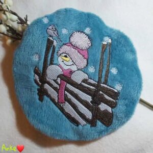 Stickdatei Schneemann Oli