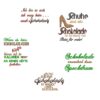 Schokoladen-Sprüche Stickdatei Mega Set | stiXXie