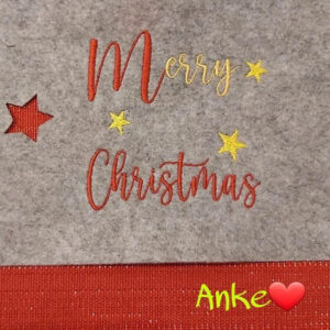 Stickdatei Schriftzüge Jahreszeiten