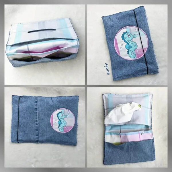 Stickdatei Seepferdchen Set