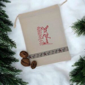 Stickdatei Singender und tanzender Elch