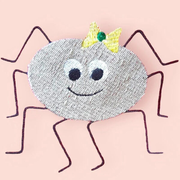 Stickdatei Spinnen Familie