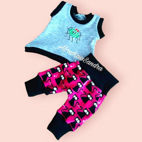 Stickdatei Spinnen Familie