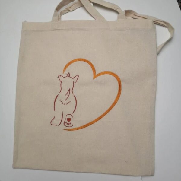 Stickdatei Spitzohr-Hund mit Herz