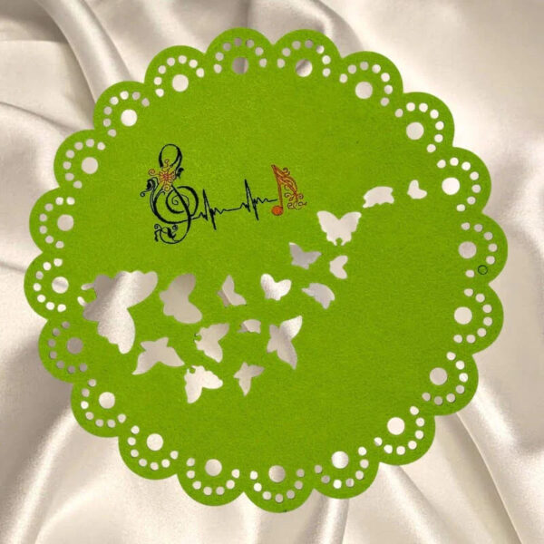 Stickdatei Spruch Musik ist Medizin