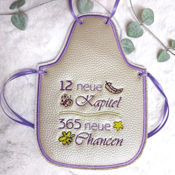 Stickdatei Spruch Neue Chancen