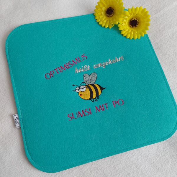 Stickdatei Spruch Sumsi mit Po