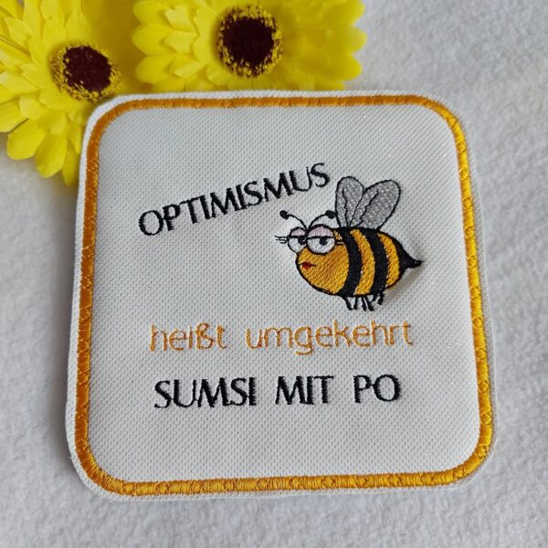 Stickdatei Spruch Sumsi mit Po