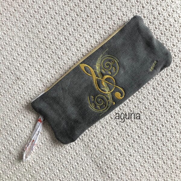 Stickdatei Sprüche Musik Notenschlüssel