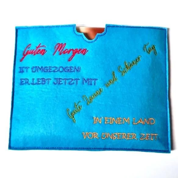 Stickdatei Sprüche und Weisheiten