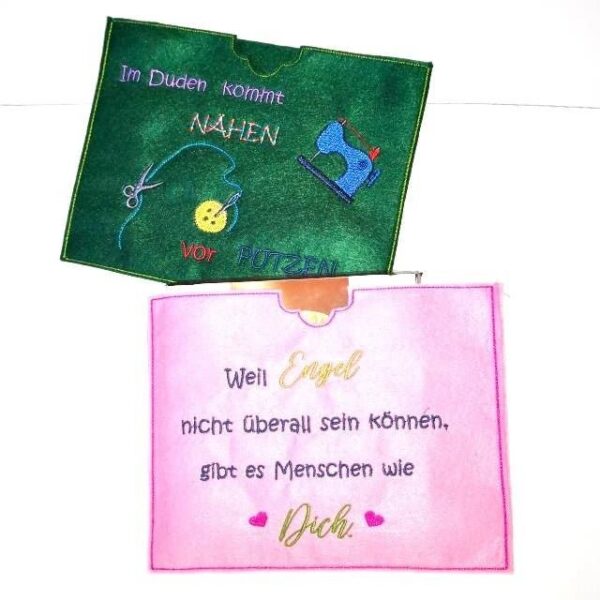 Stickdatei Sprüche und Weisheiten