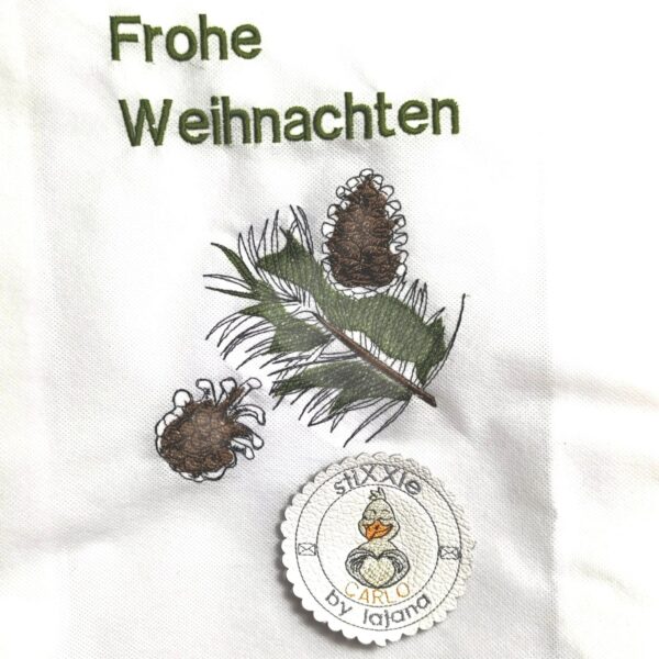 Stickdatei Tannenzapfen