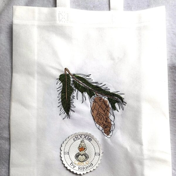 Stickdatei Tannenzapfen