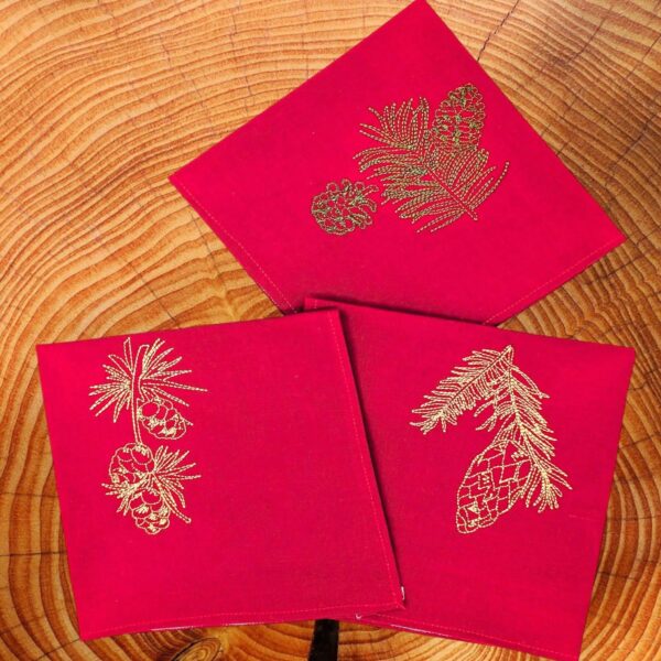 Stickdatei Tannenzapfen