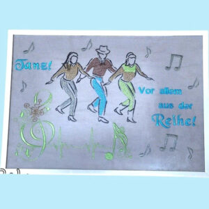 Stickdatei Tanzen Linedance