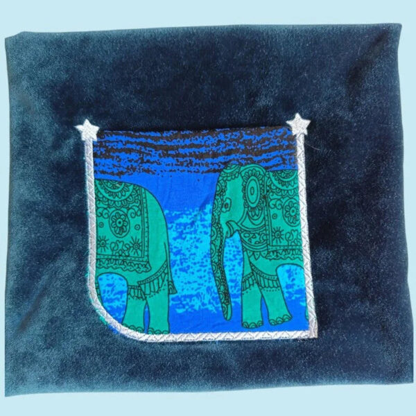 Stickdatei Taschenapplikation Blanko