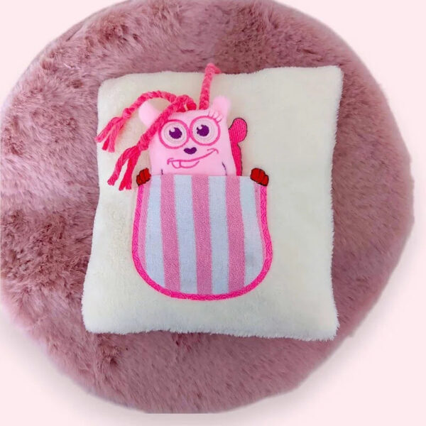 Stickdatei Taschenapplikation stiXXie Monster