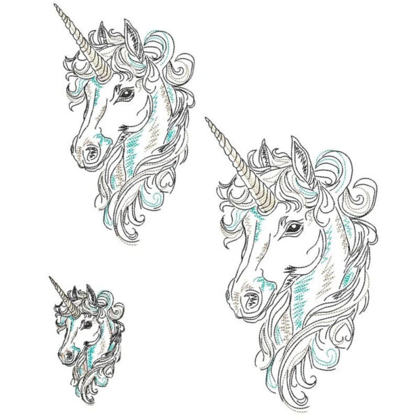 Stickdatei Unicorn