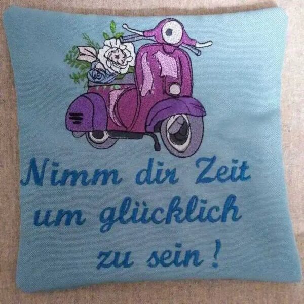 Stickdatei Vespa Vintage