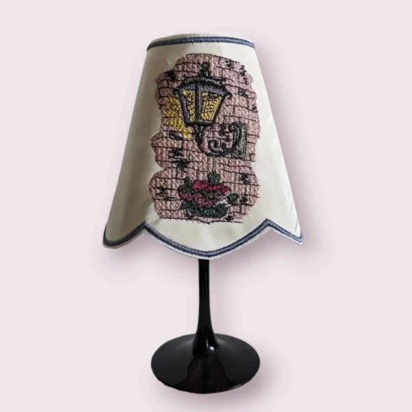 Stickdatei Laterne Vintage