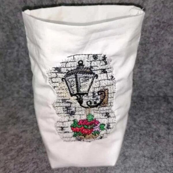 Stickdatei Laterne Vintage